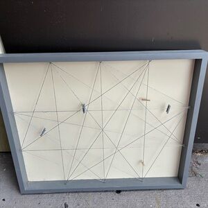 Primitives by Kathy Gray String Art Frame